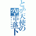 とある天使の空中落下（おとしもの）