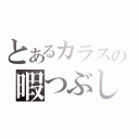 とあるカラスの暇つぶし（）