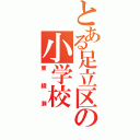 とある足立区の小学校（東綾瀬）