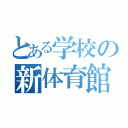 とある学校の新体育館（）