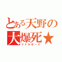 とある天野の大爆死★（リトルボーイ）