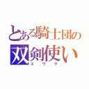 とある騎士団の双剣使い（ユウタ）