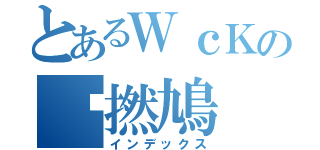 とあるＷｃＫの戆撚鳩（インデックス）