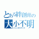 とある絆創膏の大小不明（ジャンボＳサイズ）