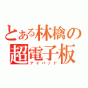 とある林檎の超電子板（アイパッド）