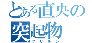 とある直央の突起物（ヤリチン）