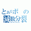 とあるボの減数分裂（ガンバレゾウリムシ）