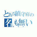 とある鎮守府の名も無い提督（カラス）