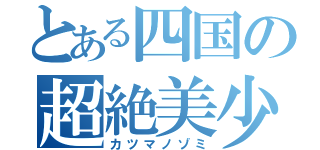 とある四国の超絶美少女（カツマノゾミ）