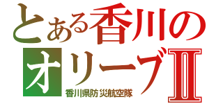 とある香川のオリーブⅡ（香川県防災航空隊）