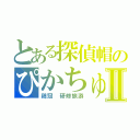 とある探偵帽のぴかちゅⅡ（鶏冠　研修旅游）