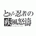 とある忍者の疾風怒濤（シュトゥルム・ウント・ドランク）