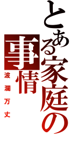 とある家庭の事情（波瀾万丈）