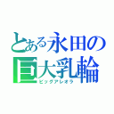 とある永田の巨大乳輪（ビッグアレオラ）