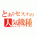 とあるセスナの人気機種（スカイホーク）