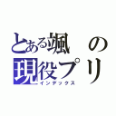 とある颯の現役プリ（インデックス）