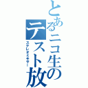 とあるニコ生のテスト放送（ステレオミキサー）