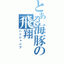 とある海豚の飛翔（ハイジャンプ）