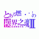 とある燃烧吧！！の模界之魂Ⅱ（高達模型天地）