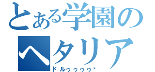 とある学園のヘタリア（ドルゥゥゥゥ‼）