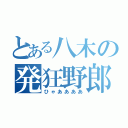 とある八木の発狂野郎（ひゃああああ）