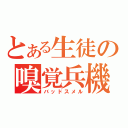 とある生徒の嗅覚兵機（バッドスメル）