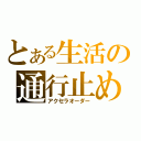 とある生活の通行止め（アクセラオーダー）