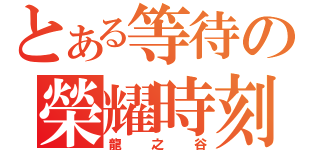 とある等待の榮耀時刻（龍之谷）