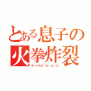 とある息子の火拳炸裂（ポートガス・Ｄ・エース）