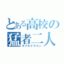 とある高校の猛者二人（ダブルドラゴン）