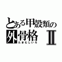 とある甲殻類の外骨格Ⅱ（たまむしいろ）