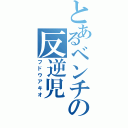 とあるベンチの反逆児（フドウアキオ）