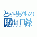 とある男性の股間目録（ちんちん）