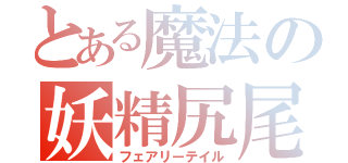 とある魔法の妖精尻尾（フェアリーテイル）