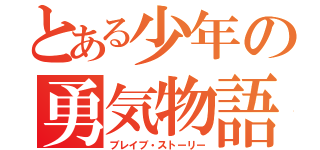 とある少年の勇気物語（ブレイブ・ストーリー）