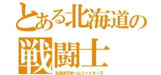 とある北海道の戦闘士（北海道日本ハムファイターズ）