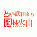 とある武田家の風林火山（ストラテジー）