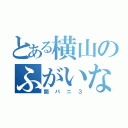 とある横山のふがいないシリーズ（関パニ３）