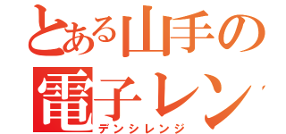 とある山手の電子レンジ（デンシレンジ）