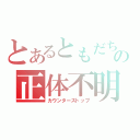 とあるともだちの正体不明（カウンターストップ）