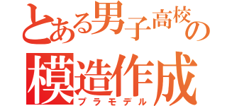 とある男子高校生の模造作成（プラモデル）