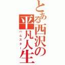 とある西沢の平凡人生（ハムスター）