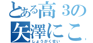 とある高３の矢澤にこ（しょうがくせい）