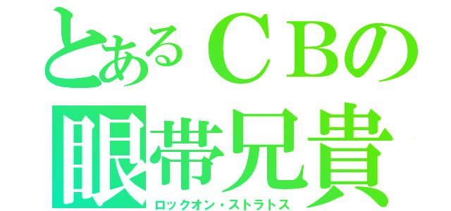 とあるＣＢの眼帯兄貴（ロックオン・ストラトス）