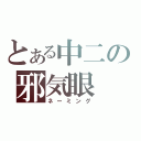 とある中二の邪気眼（ネーミング）