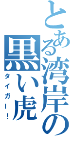 とある湾岸の黒い虎（タイガー！）