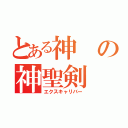 とある神の神聖剣（エクスキャリバー）