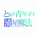 とある青年の流星魔法（シリウスブラック）