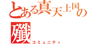 とある真天上国の殲（コミュニティ）