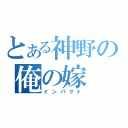 とある神野の俺の嫁（インパクト）